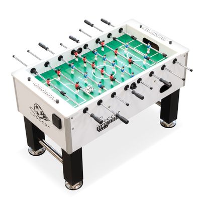 Игровой стол — футбол «Roma VII» (140×76×87см, светло-серый)
