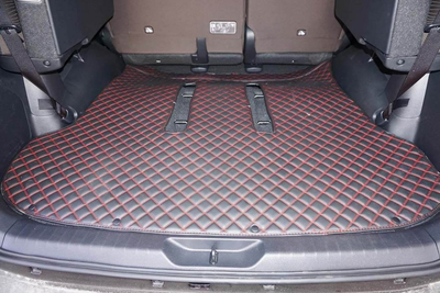 2D коврик из экокожи в багажник серии - ЛЮКС