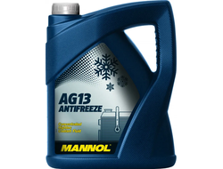 Универсальный антифриз MANNOL Antifreeze AG13 Hightec, концентрат, G13 - 5 л. (зеленый, до — 40°С) (2035)