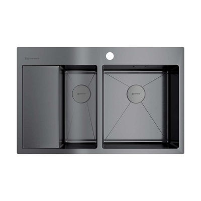 Мойка OMOIKIRI AKISAME 78-2 GM-R