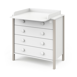 Пеленальный комод Sweet Baby Giovanni, Белый / Кашемир