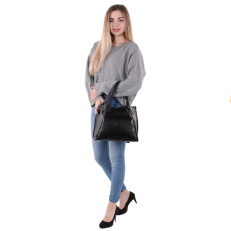 Сумка женская Bonilarti Oalengi нат.кожа black