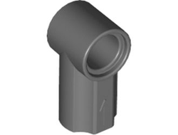 Technic, Axle and Pin Connector Angled #1, Dark Bluish Gray (32013 / 32013199 / 4210658 / 6296856)