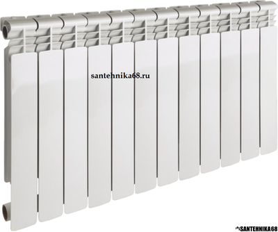 Радиатор отопления биметаллический Aquaprom Аквапром 10 секций