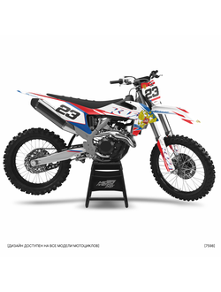 Наклейки на мотоцикл KTM 125-450 SX, SXF 2019-2022, EXC 2020-2023/GR8 #7598