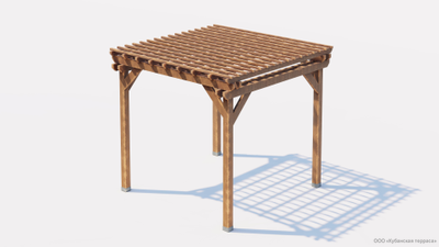 Пергола деревянная К-3