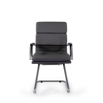 Кресло СН-303 Кайман Трио Н/п soft хром S-0422 темно-серый