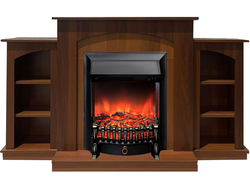 Электрокамин Скандинавия LUX CR с очагом Fobos