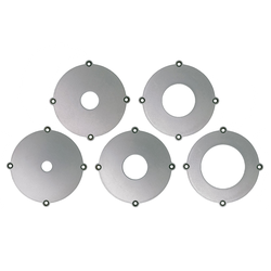 Комплект вставок из 5 шт. для пластины фрезерного стола