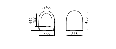 Сиденье для унитаза Vitra Sento (дюропласт, с микролифтом), 86-003-009