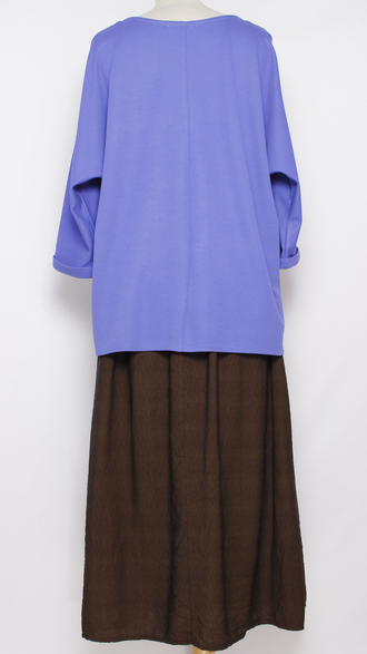 ДЖЕМПЕР  "ВИСКОЗА КИМОНО" тонкий василёк  р.52,58,60