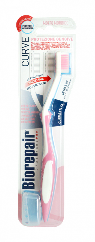 Зубная щётка защита дёсен, Biorepair Toothbrush Super Soft, Biorepair