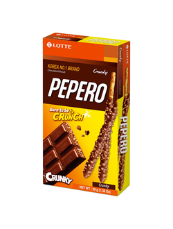Палочки ПЕПЕРО Crunky 39гр Lotte