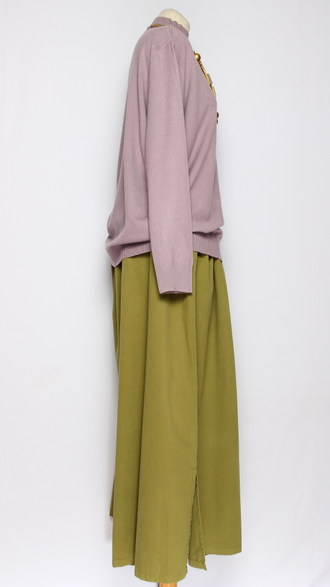 Джемпер "ГЛАДКИЙ С ДЛИННЫМ РУКАВОМ big" 8004 лаванда р.52-60