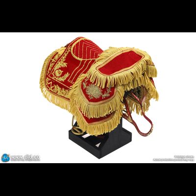 Конь Наполеона - Коллекционная фигурка 1/6 Napoleon White War Horse (Prancing) (E60078) - DID