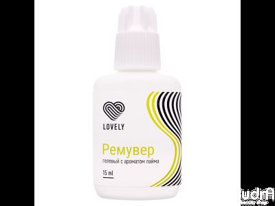 Lovely Ремувер гелевый с ароматом лайма, 15 г | Лавли
