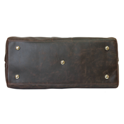 Кожаная дорожная сумка Normanno brown (арт. 4007-02)