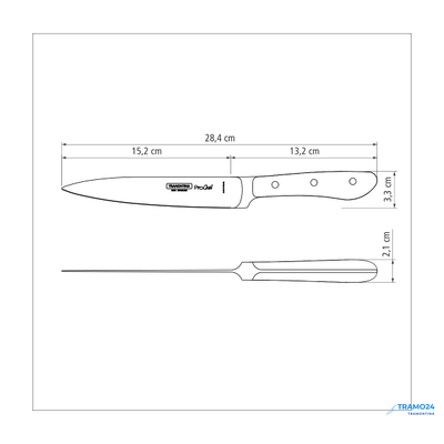 TRAMONTINA PROCHEF НОЖ КУХОННЫЙ  - 15 СМ. 24160/006