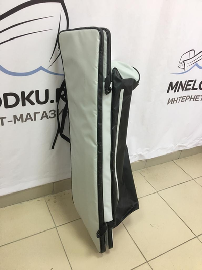 Комплект накладок на сиденья с сумкой 112*25 см ПВХ черно-белый