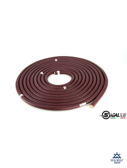 Тяги (тяжи) на отрез 14мм Sigalsub Reactive Brown за 10см