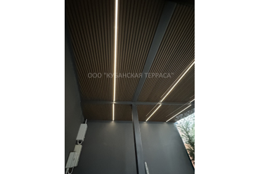 Облицовка потолка ДПК