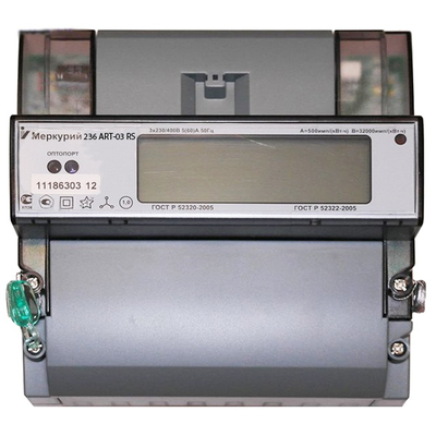 Счетчик Меркурий 236 ART трехфазный многотарифный