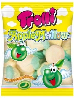 Trolli Суфле "Яблочное с фруктовой начинкой" 150 г