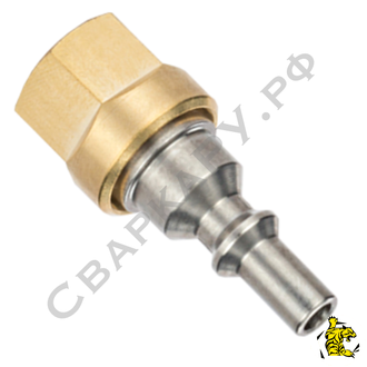 Быстроразъемная муфта с гайкой Messer D1 O2 male O2 - G3/8 для резака или горелки 0463363