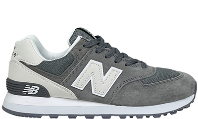 New Balance 574 Grey White