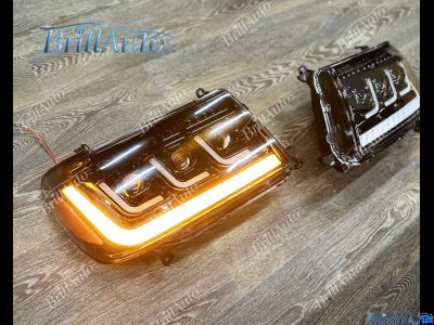 Фары Land Cruiser 100 2005-2007 в стиле 300 LED