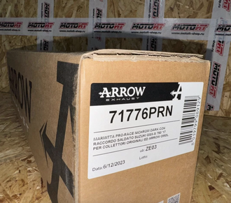 Глушитель Arrow Pro-Race черный алюминиевый 71776PRN