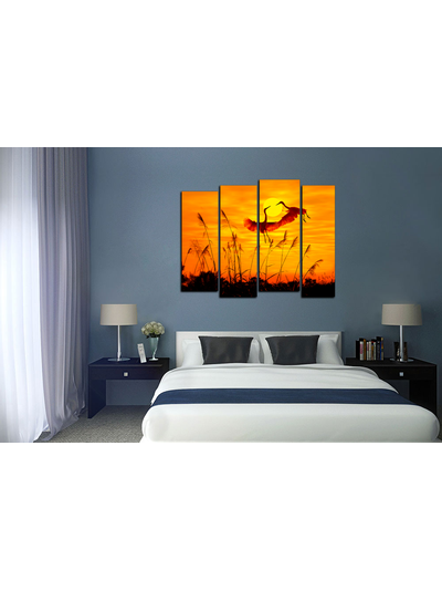 Модульная картина &quot;Аисты&quot;