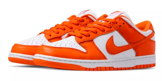 Nike SB Dunk Low (Оранжевые с белым)