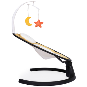 Шезлонг Nuovita Mistero MS1 Giallo, Nero/Желтый, Черный