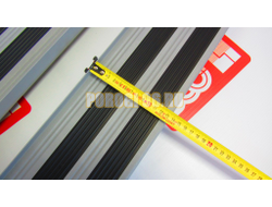 Пороги подножки "Luxe Silver" 1700 мм для Geely Atlas I Pro 2016-2022