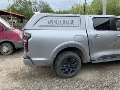 Стильный коммерческий кунг Sk3 для Хавейл Поер серебристого цвета от AVENGERURAL.RU