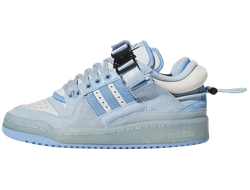 Bad Bunny x Adidas Forum Buckle Low голубые женские
