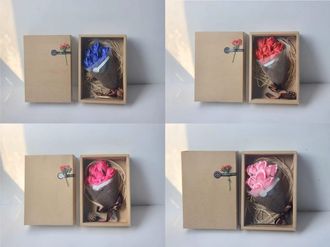 Подарочный набор Букет цветов из мыла