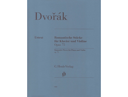 Dvorák. Romantische Stücke op.75 für Violine und Klavier