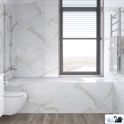 Керамогранит Italica Calacatta Superior 60х60 см белый полированный