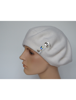 Берет Vizio Италия 1008 BL белый