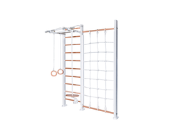 ДСК PERFETTO SPORT "Scala in legno con rete" bianco-naturale PS-125 купить в Воронеже