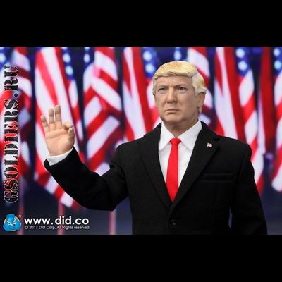 Дональд Трамп  - Коллекционная фигурка 1/6 Donald Trump (AP002) - DID