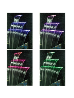 Водопад стеновой встраиваемый Astral Silkflow (длина 1200 мм)