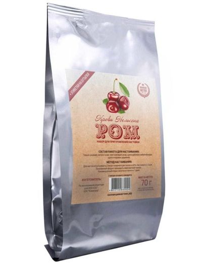 Настойка СКС &quot;Ром кровь Нельсона&quot; с натуральным экстрактом