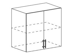 Верхние модули кухни Юлия МДФ матовая