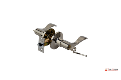 Дверная фурнитура Ручка-защелка модель 3902 фиксатор/ключ