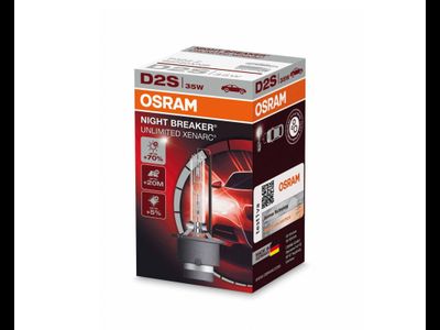 Ксеноновая лампа D2S OSRAM 66240XNB Night Breaker Unlimited Xenarc, (+70%), 35W, 1шт