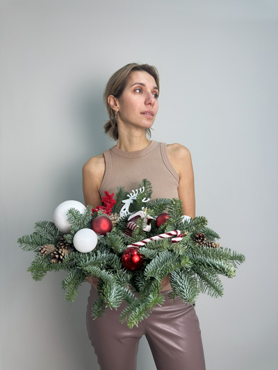 Новогодняя композиция № 1167