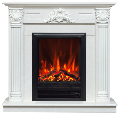 Электрокамин Stefania WT с очагом Eugene